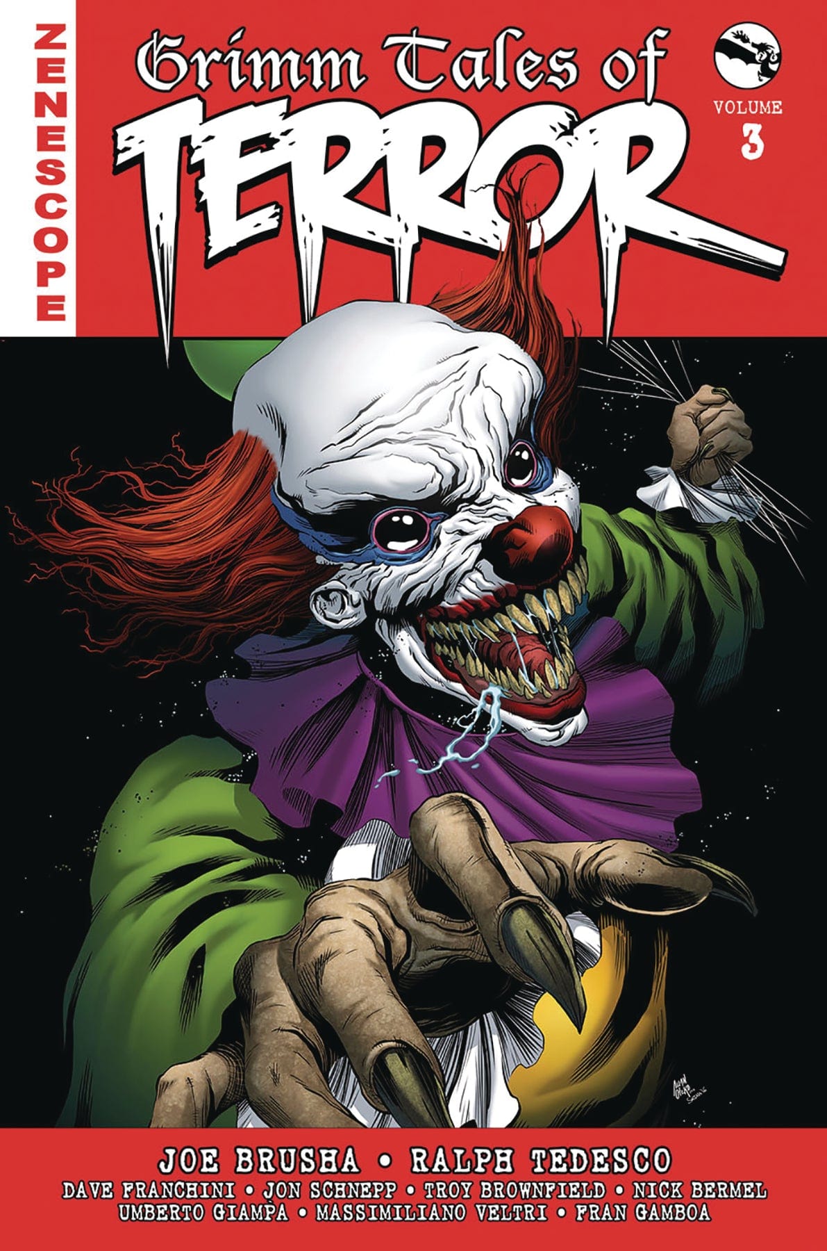 ZENESCOPE ENTERTAINMENT INC Graphic Novel Gft Grimm Tales Of Terror HC Vol 03 9781942275770 JUL222129