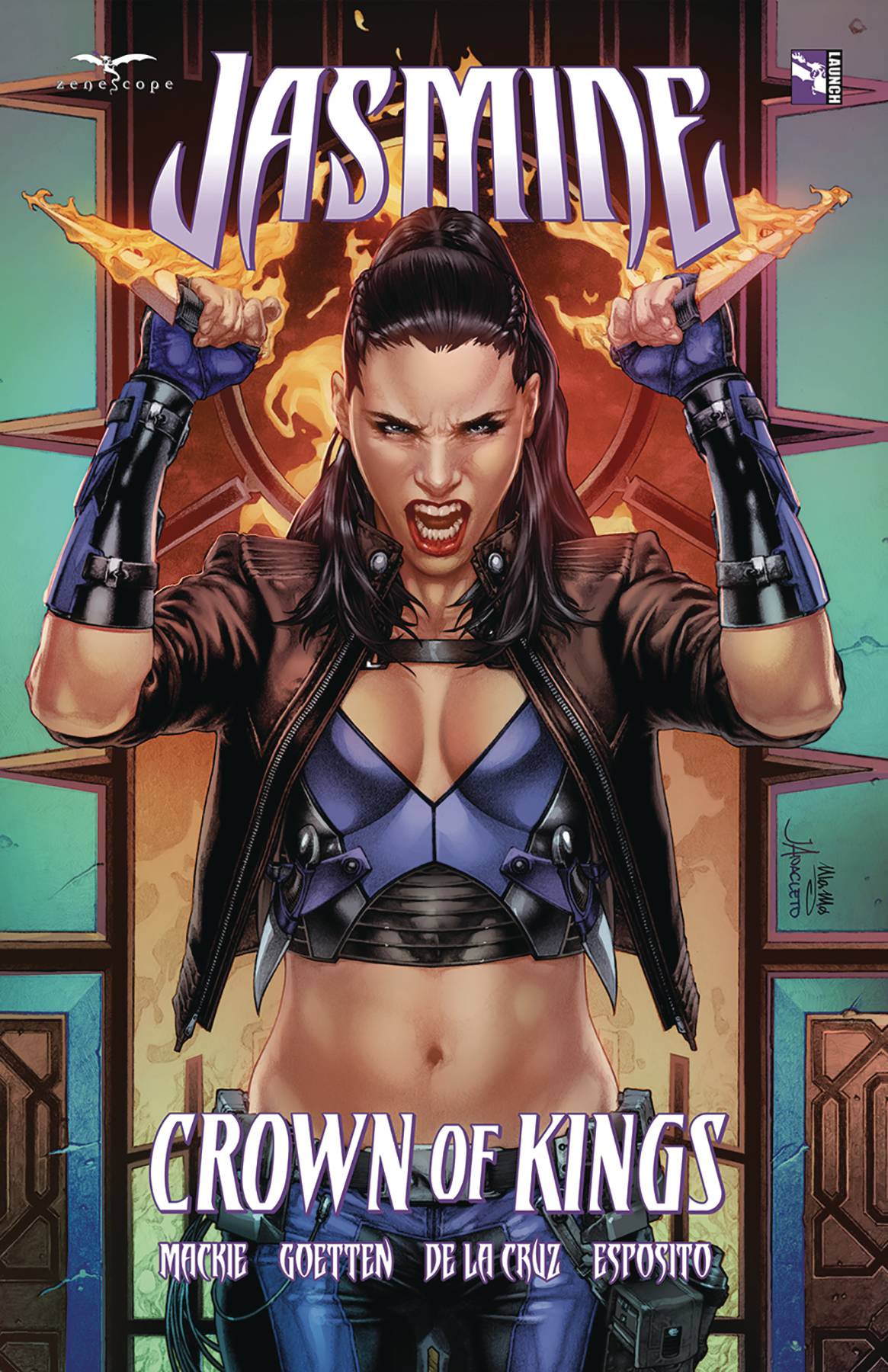 ZENESCOPE ENTERTAINMENT INC Graphic Novel Jasmine Crown Of Kings TP 9781942275855 JAN192230