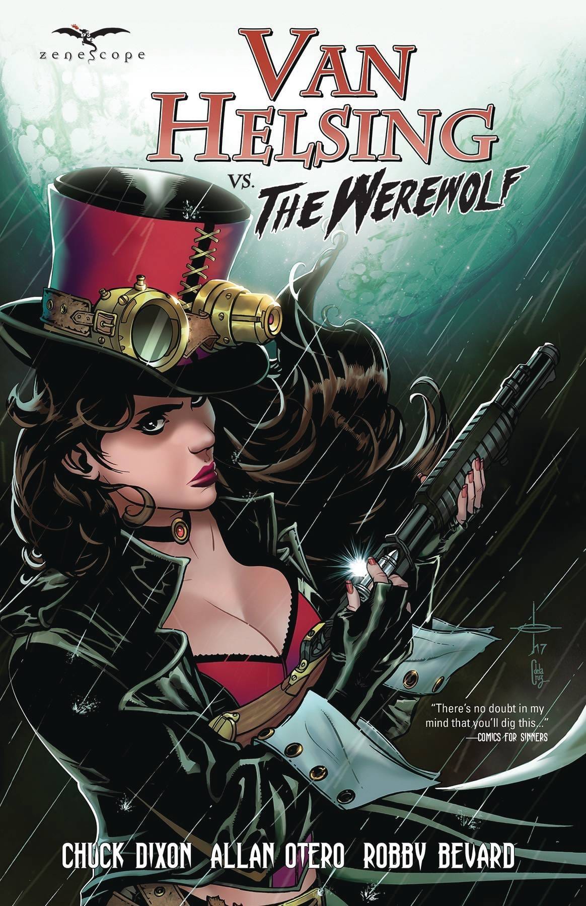 ZENESCOPE ENTERTAINMENT INC Graphic Novel Van Helsing Vs Werewolf TP 9781942275756 NOV172145
