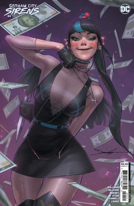 GOTHAM CITY SIRENS #4 (OF 4) CVR C JEEHYUNG LEE CARD STOCK VAR