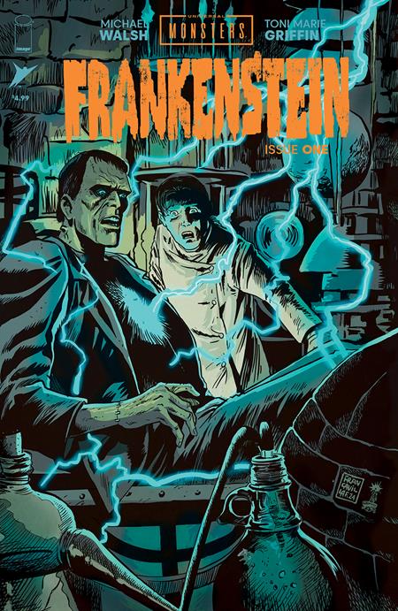 UNIVERSAL MONSTERS FRANKENSTEIN #1 (OF 4) CVR C INC 1:10 FRANCESCO FRANCAVILLA CONNECTING VAR