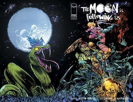 The Moon Is Following Us #1 (Of 10) CVR B [Signed by Daniel Warren Johnson]