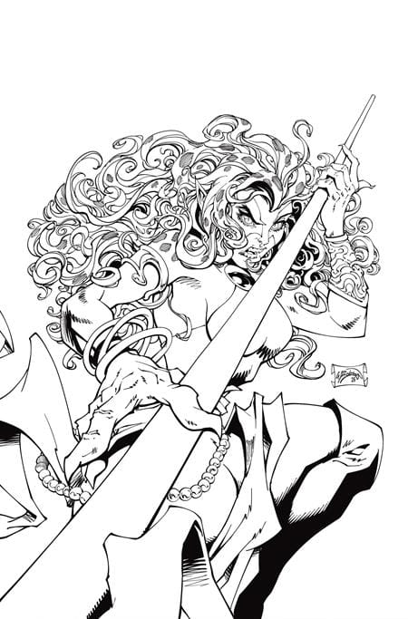 THUNDERCATS CHEETARA #1 CVR O INC 1:7 WILL ROBSON LINE ART VIRGIN VAR (Release Date: 09/09/2026)