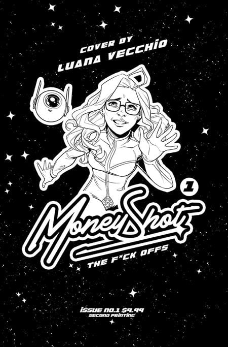 MONEY SHOT THE F* OFFS #1 (OF 5) 2ND PTG CVR D LUANA VECCHIO NSFW BLACK BAG VAR (MR) (Release Date: 09/30/2026)