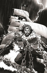 SHAQUILLE ONEAL PRESENTS VENGEANCE UNCHAINED THE LEGEND OF BLACK CAESAR #1 (OF 5) CVR H INC 1:20 RAY ANTHONY HEIGHT B&W SKETCH VAR