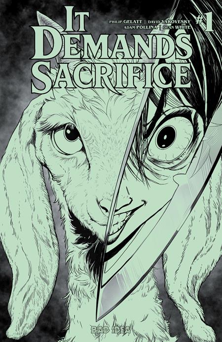 IT DEMANDS SACRIFICE #1 (OF 4) CVR J ADAM POLLINA GLOW IN THE DARK VAR (Release Date: 10/07/2026)