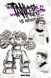 TANKERS VS ANCIENT ALIENS #5 (OF 5) CVR C JUAN JOSE RYP DESIGN VAR (Release Date: 10/28/2026)