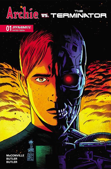 ARCHIE VS THE TERMINATOR #1 CVR A FRANCESCO FRANCAVILLA (Release Date:10/07/2026)