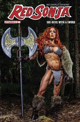 RED SONJA SHE DEVIL WITH A SWORD #6 CVR E COSPLAY VICTORIA RECCHIONE VAR (Release Date: 10/07/2026)