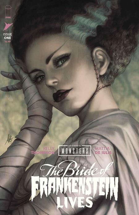 UNIVERSAL MONSTERS BRIDE OF FRANKENSTEIN LIVES #1 (OF 4) CVR C STANLEY ARTGERM LAU VAR (Release Date: 10/28/2026)