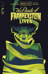 UNIVERSAL MONSTERS BRIDE OF FRANKENSTEIN LIVES #1 (OF 4) CVR H INC 1:100 DAVID TALASKI FOIL VAR