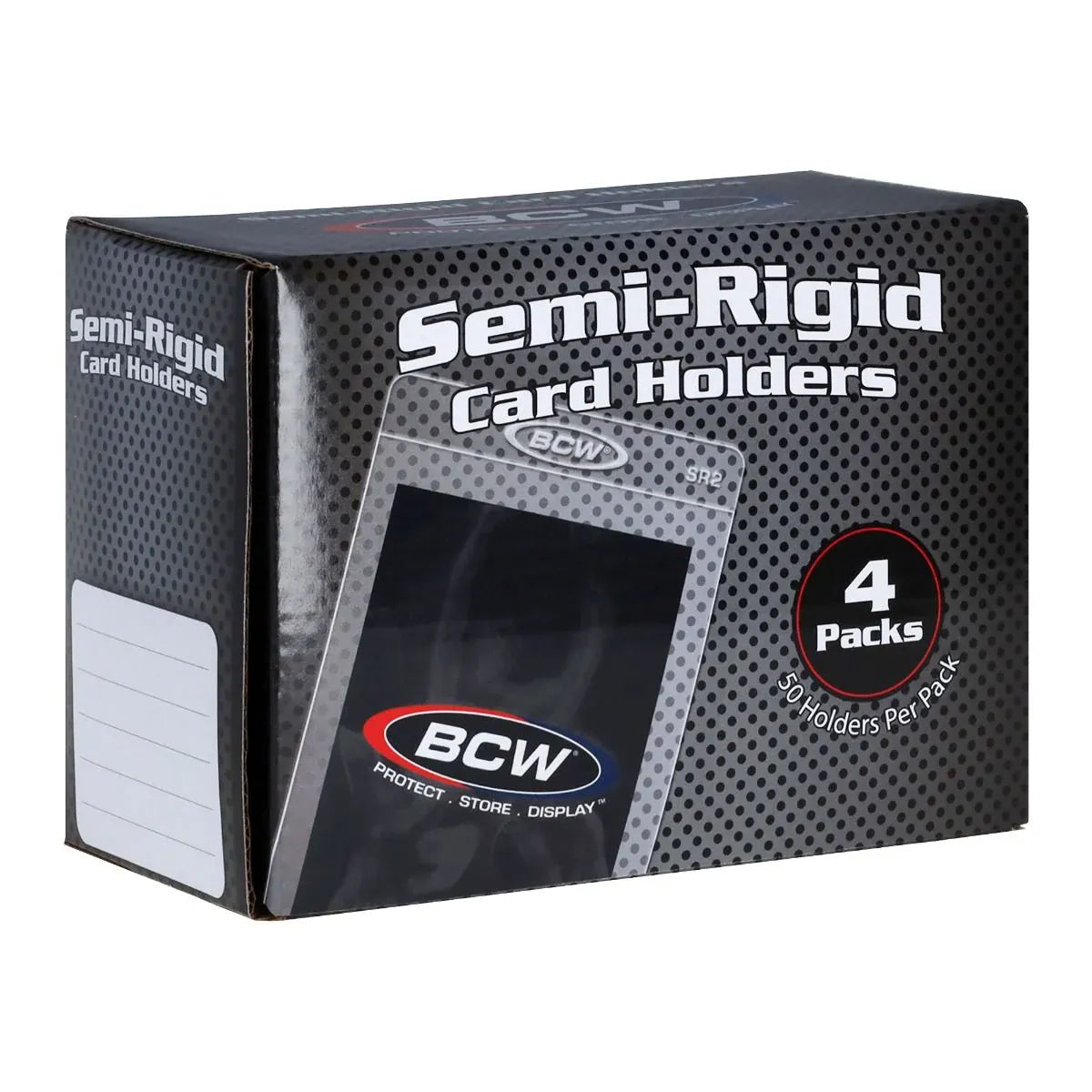 BCW: Semi-Rigid Card Holder #2 (4PK case)