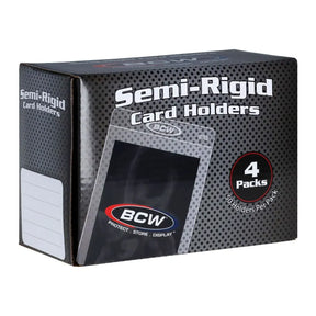BCW: Semi-Rigid Card Holder #2 (4PK case)