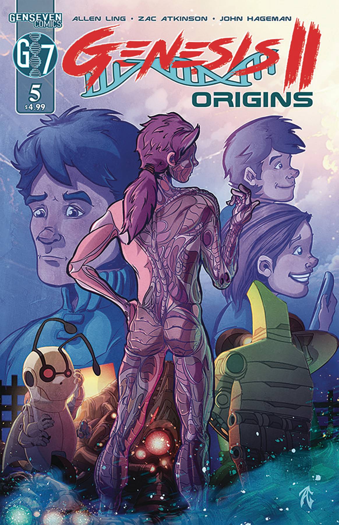 10 TON PRESS Comic Books Genesis Ii #5 (Of 6) (MR) 74616011267100511 DEC231743