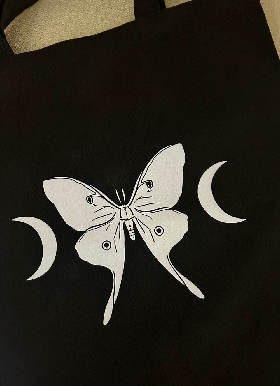 13th Press Apparel > Bags Tote Bag - Lunar Moth 09046780