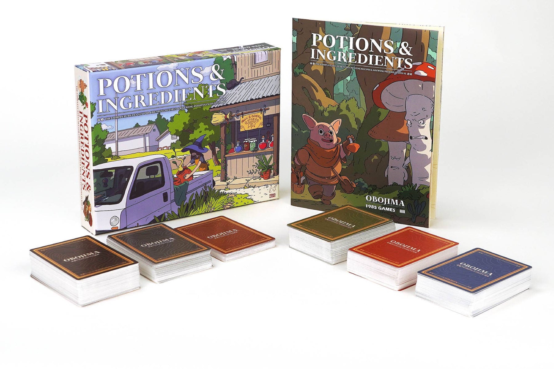 1985 Games Board Games > Expansion Obojima Potion & Ingredient Deck Box 850057672626 85G-711