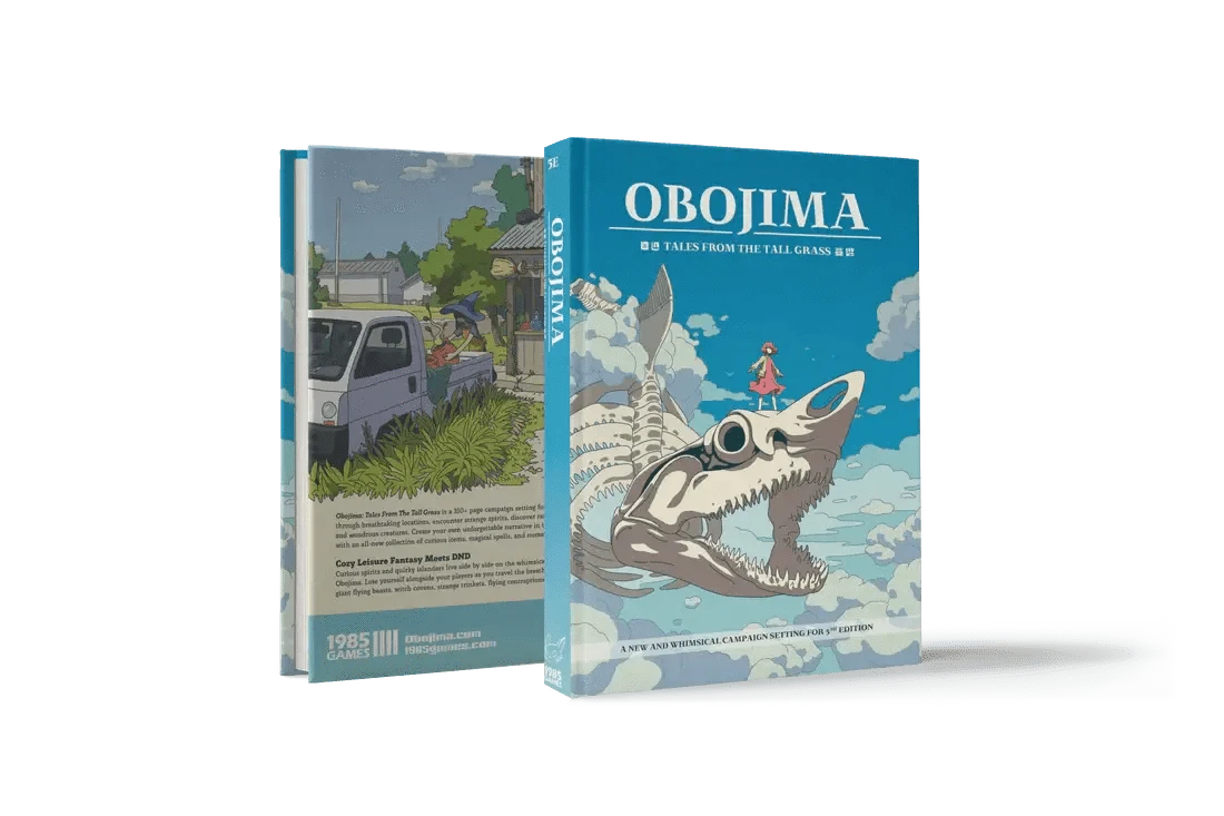 1985 Games Books > RPG Obojima Hardcover Book RPG 850057672350 85G-700