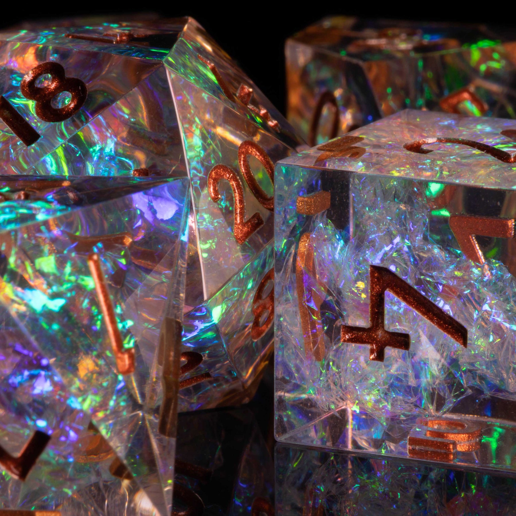 1985 Games Dice > Other Dice VHS Dice - Crystal Ball 850028224366 85G-603