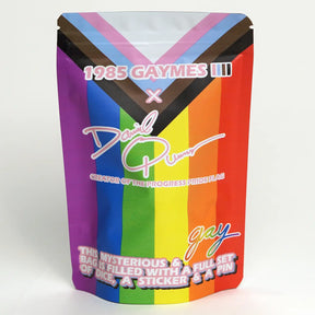1985 Games Dice Pride Mystery Dice – dice, pins and stickers! 850057672879 85G-pridemyst