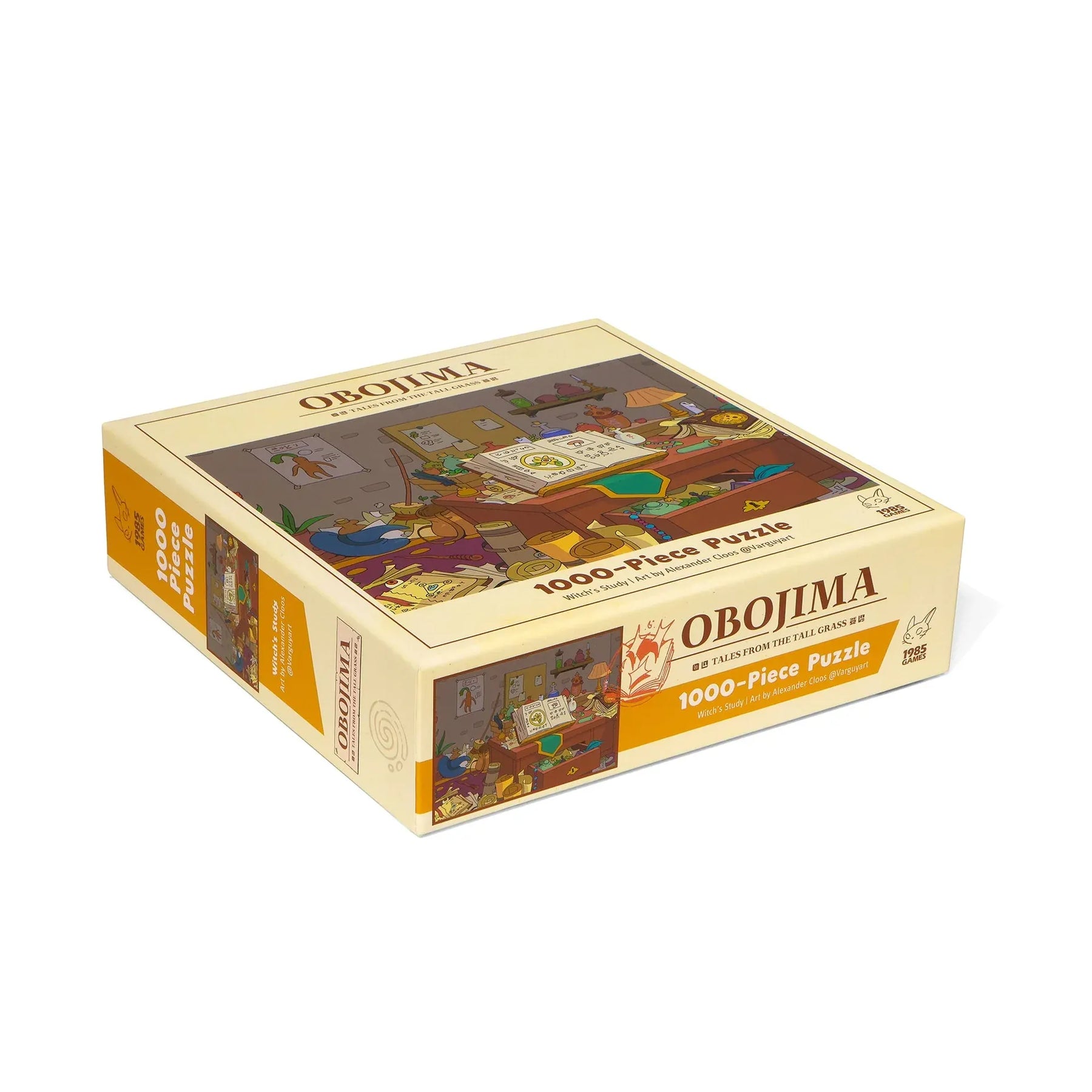 1985 Games Puzzles > Jigsaw Puzzles Obojima - Hakumon's Ramen Shop 1000-Piece Puzzle 850057672794 85G-718