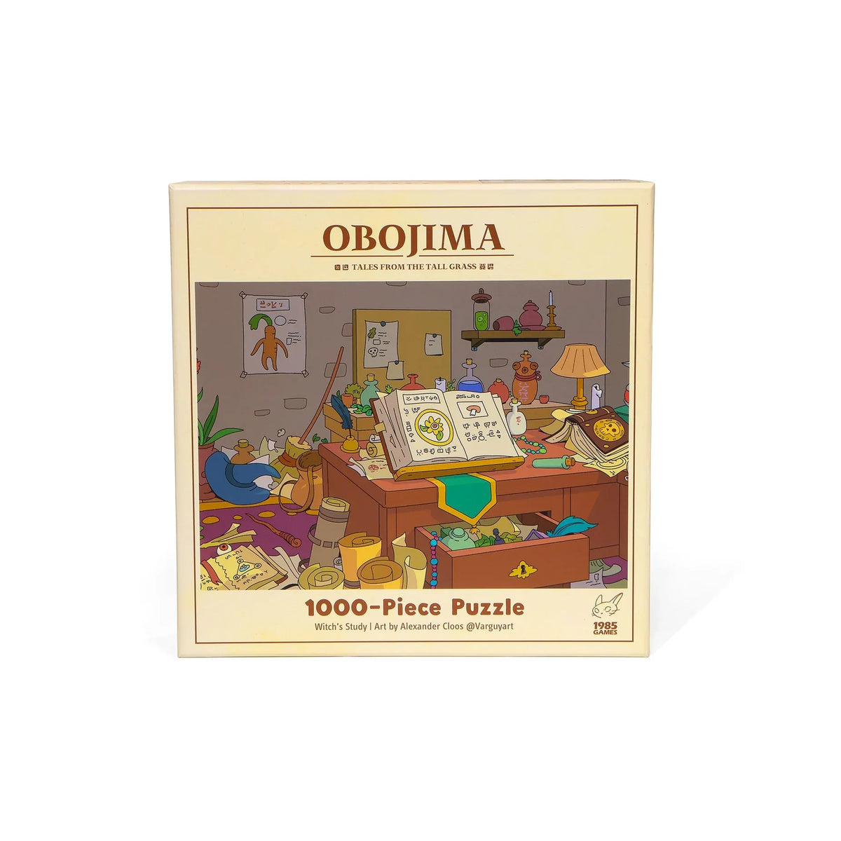 1985 Games Puzzles > Jigsaw Puzzles Obojima - Hakumon's Ramen Shop 1000-Piece Puzzle 850057672794 85G-718