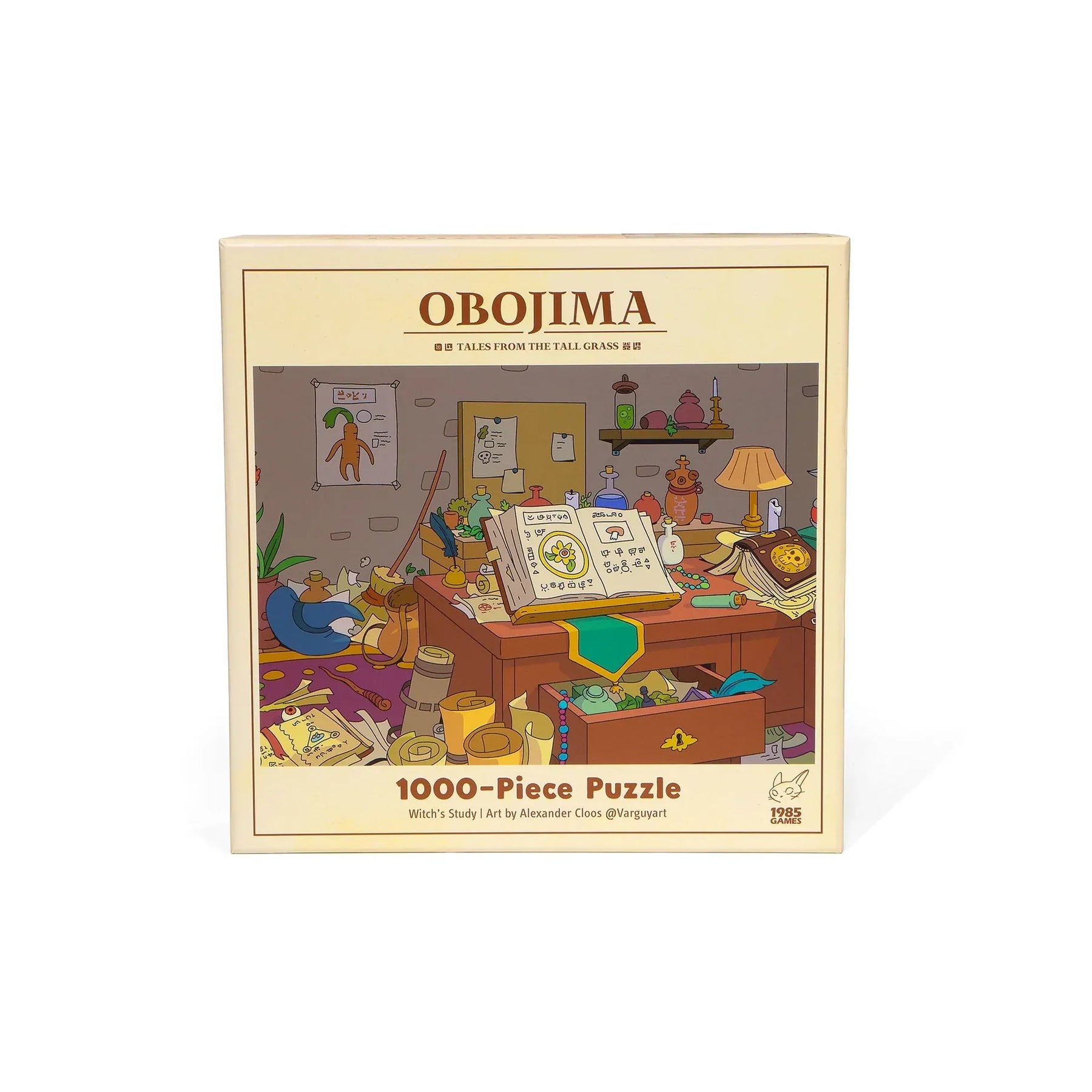 1985 Games Puzzles > Jigsaw Puzzles Obojima - Hakumon's Ramen Shop 1000-Piece Puzzle 850057672794 85G-718