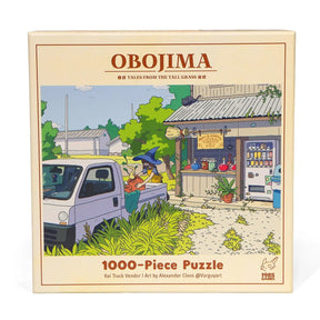 1985 Games Puzzles > Jigsaw Puzzles Obojima - Kei Truck Vendor 1000-Piece Puzzle 850057672800 85G-719