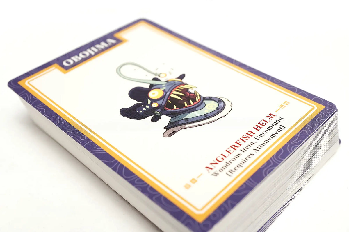 1985 Games Tabletop Games > Role-Playing Games > Accessories Obojima - Magic Items Deck 850057672015 85G-703