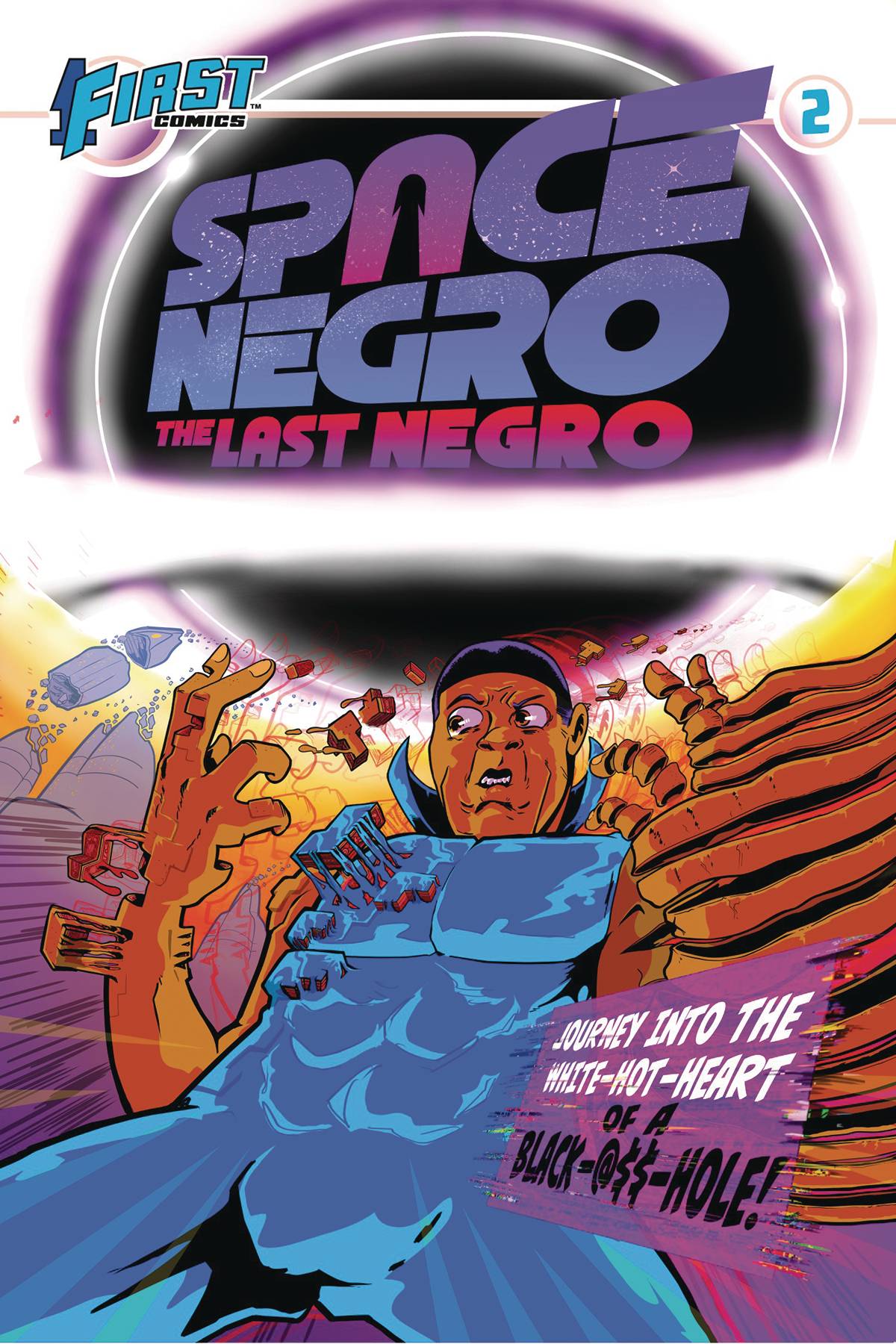 1FIRST COMICS Comic Books SPACE NEGRO THE LAST NEGRO #2 (OF 5) (MR) 978161855381250699 JAN241659
