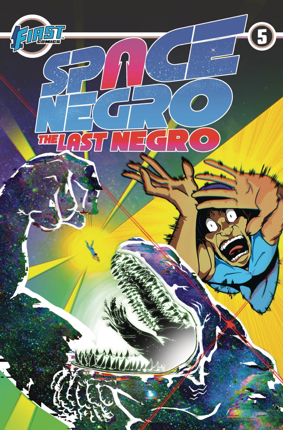 1FIRST COMICS Comic Books SPACE NEGRO THE LAST NEGRO #5 (OF 5) (MR) 978161855385050999 APR241527