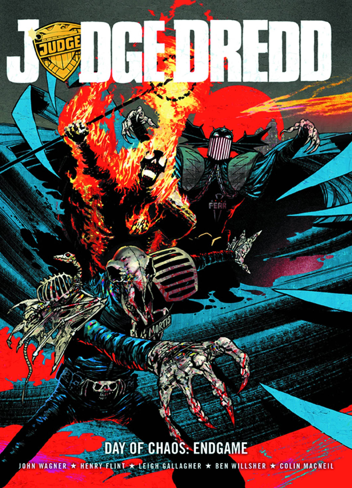 REBELLION / 2000AD Graphic Novel Us Judge Dredd Day Of Chaos Endgame TP 9781781083857 AUG151676