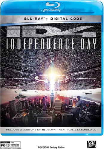 20th Century Studios Movies > Blu-Ray BR: Independence Day (20th Anniversary) 024543173670 TWFX19139100BR