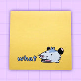 2BIRDS1PENCIL Stationery Confused Possum Sticky Notes 69231100