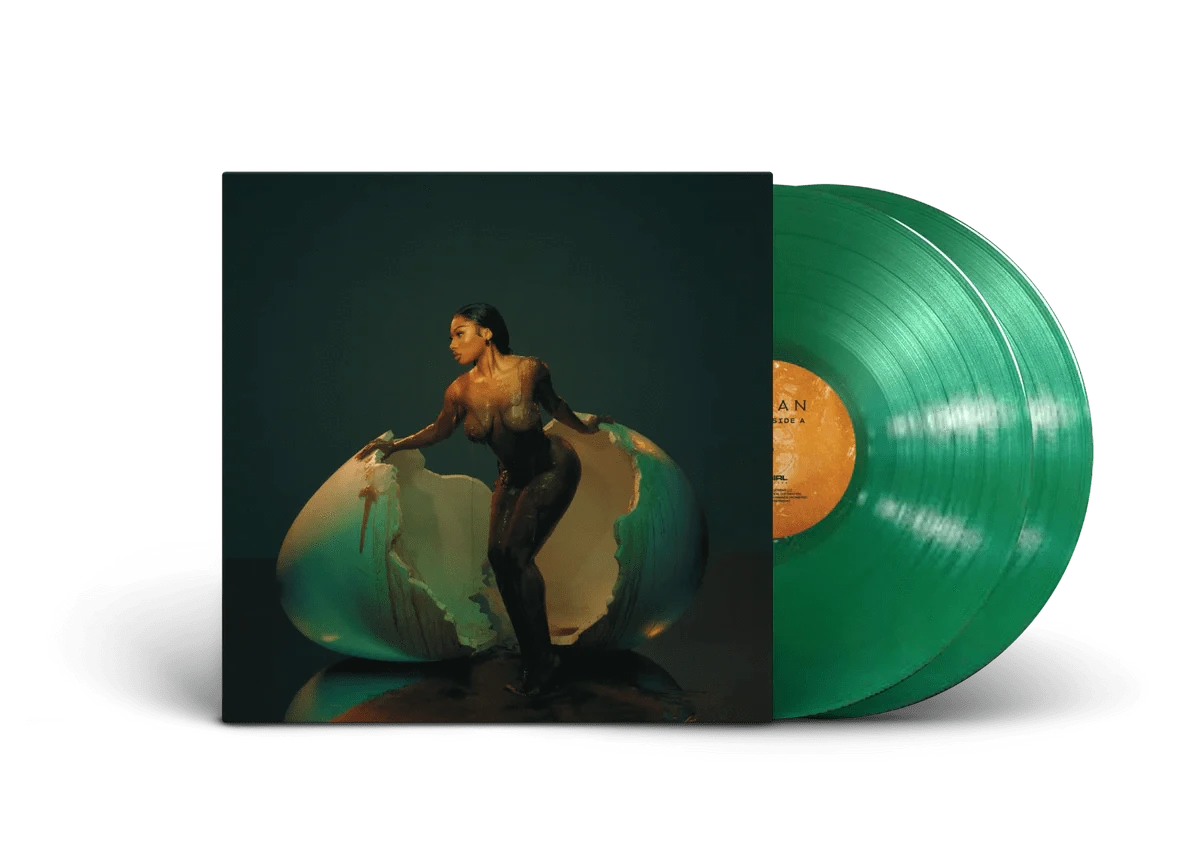 300 Entertainment Music > Vinyl Records Megan Thee Stallion - Megan [Explicit Content] (Indie Exclusive Green Vinyl) 075678605451 TZZE605451.1