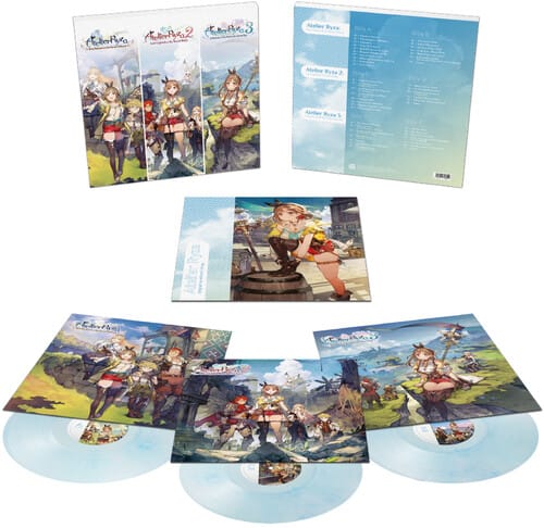 375 Media Gmbh / Cargo Music > Vinyl Records Atelier Ryza Trilogy - Atelier Ryza Trilogy (Origianal Soundtrack) (Clear Vinyl, Blue) 4059251749424 BKSQ1750.1