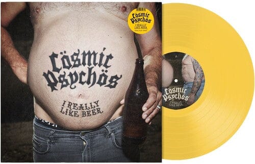 375 Media Gmbh / Cargo Music > Vinyl Records Cosmic Psychos -  I Really Like Beer (Colored Vinyl, Yellow, 140 Gram Vinyl, Indie Exclusive) 4059251704379 SBWA76000.1