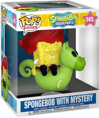 Funko POP! Rides Deluxe: SpongeBob SquarePants - SpongeBob with Mystery.
