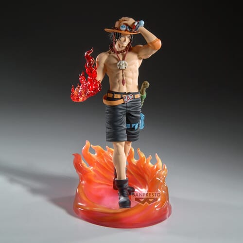Banpresto: One Piece - The Shukko - Logia Portgas D. Ace Special Edition Statue.