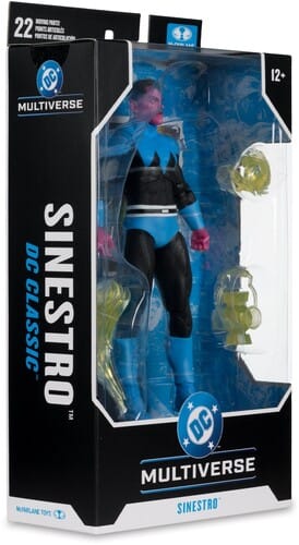 McFarlane Toys - DC Multiverse - Sinestro (Classic Uniform)
