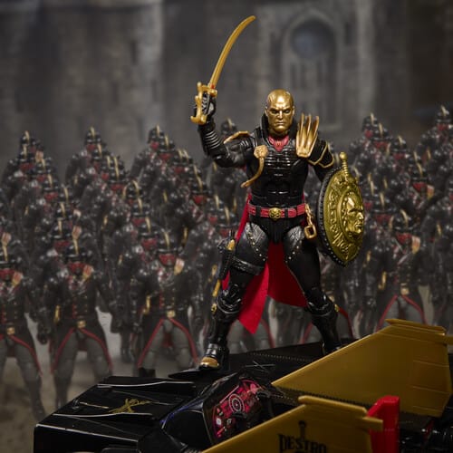 G.I. Joe - Classified Series - 203 Destro & Iron Grenadier Despoiler Action Figure & Vehicle