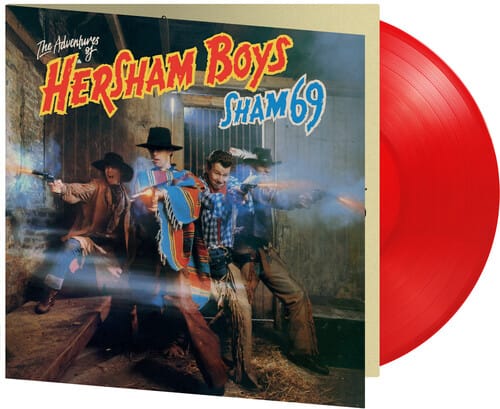 Sham 69 -  Adventures Of Hersham Boys (Limited Edition, 180 Gram Vinyl, Colored Vinyl, Red, Gatefold LP Jacket).