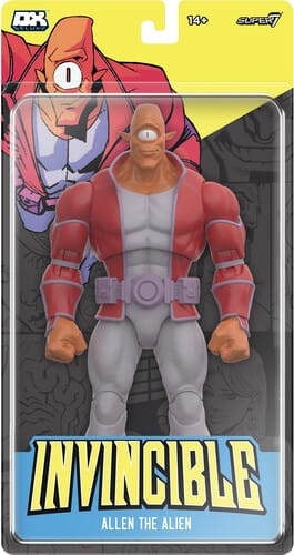 Invincible - DELUXE Wv1 - Allen The Alien Action Figure.