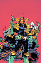 Judge Dredd/Biker Mice from Mars #1 Cover G Andrew Krahnke Full Art 1:20 Var