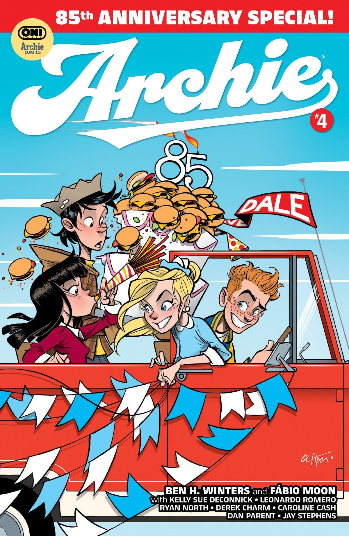 Archie #4 Cover G Gustavo Duarte 1:10 Var