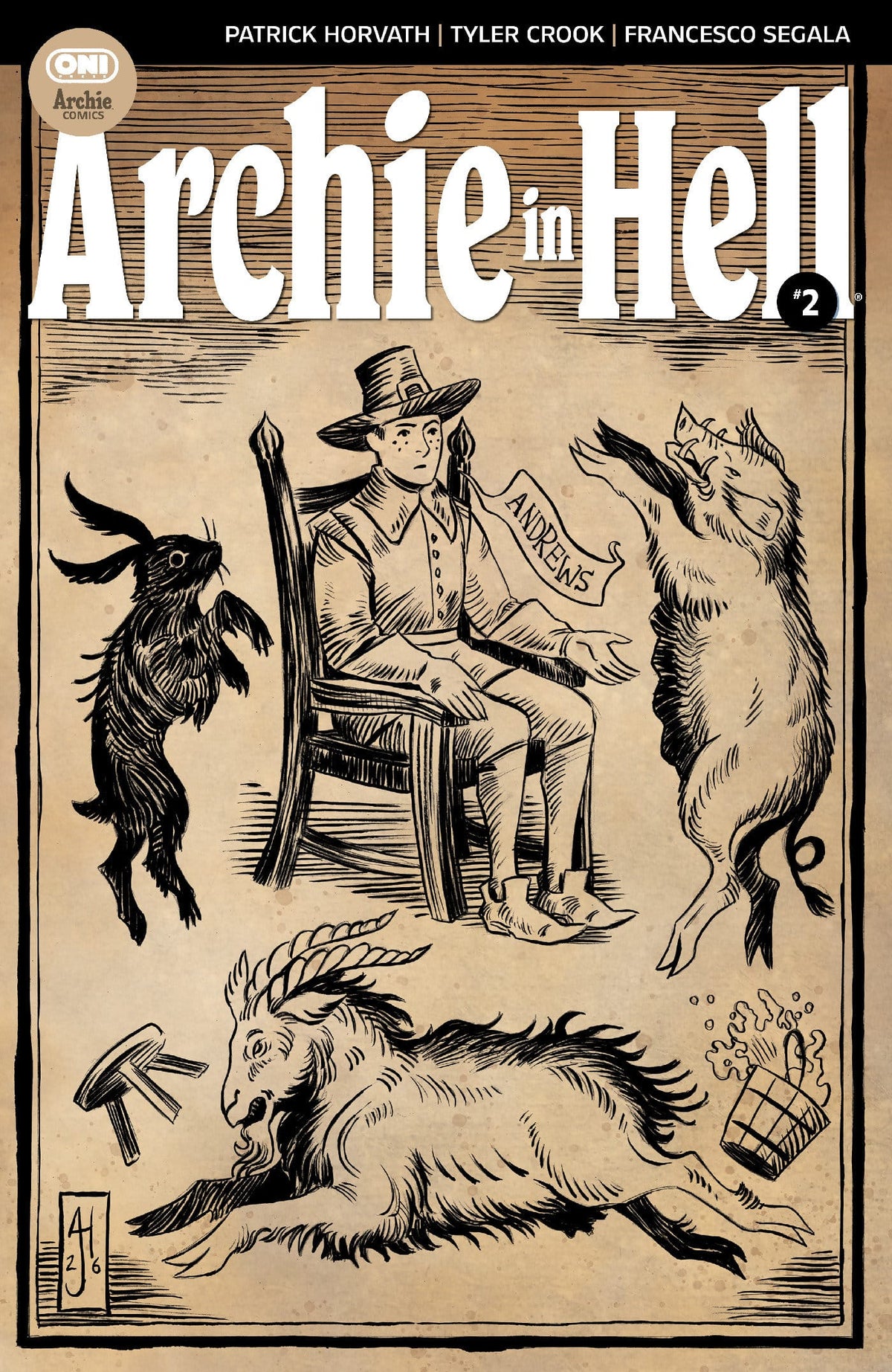 Archie in Hell #2 Cover D Abigail Harding 1:10 Var