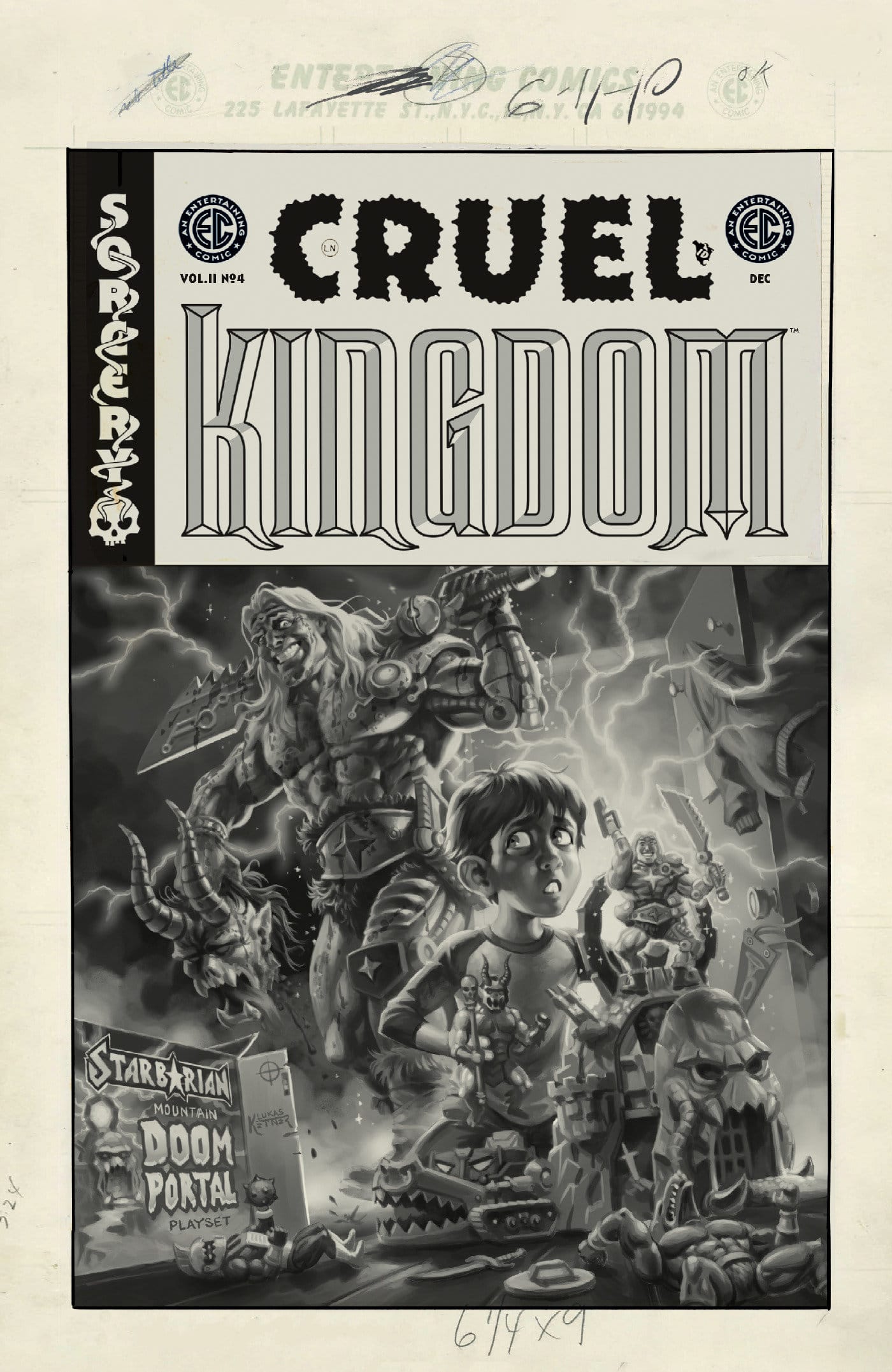 EC Cruel Kingdom 2 #4 Cover D Lukas Ketner B&W Artist Edition 1:20 Var (Release Date: 12/23/2026)