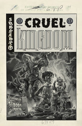 EC Cruel Kingdom 2 #4 Cover D Lukas Ketner B&W Artist Edition 1:20 Var