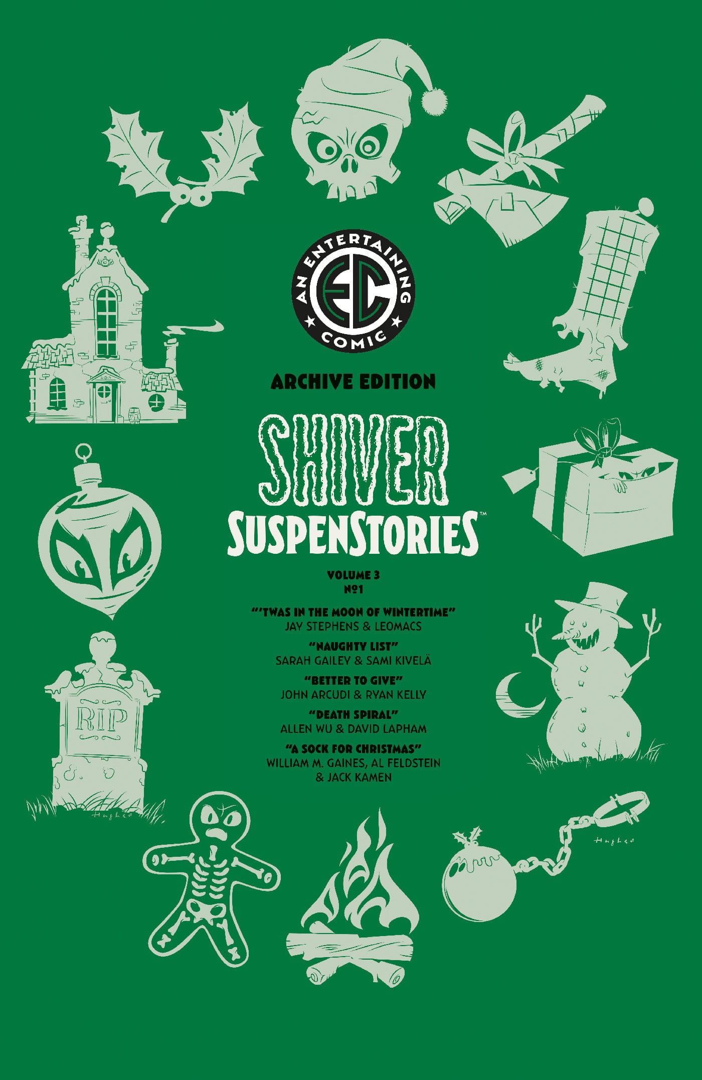 EC Shiver SuspenStories 3 #1 Cover E Rian Hughes Archive Edition 1:50 Var (Release Date: 12/09/2026)