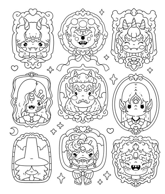 The Unofficial Coloring Book For Fans of KPop Demon Hunters.