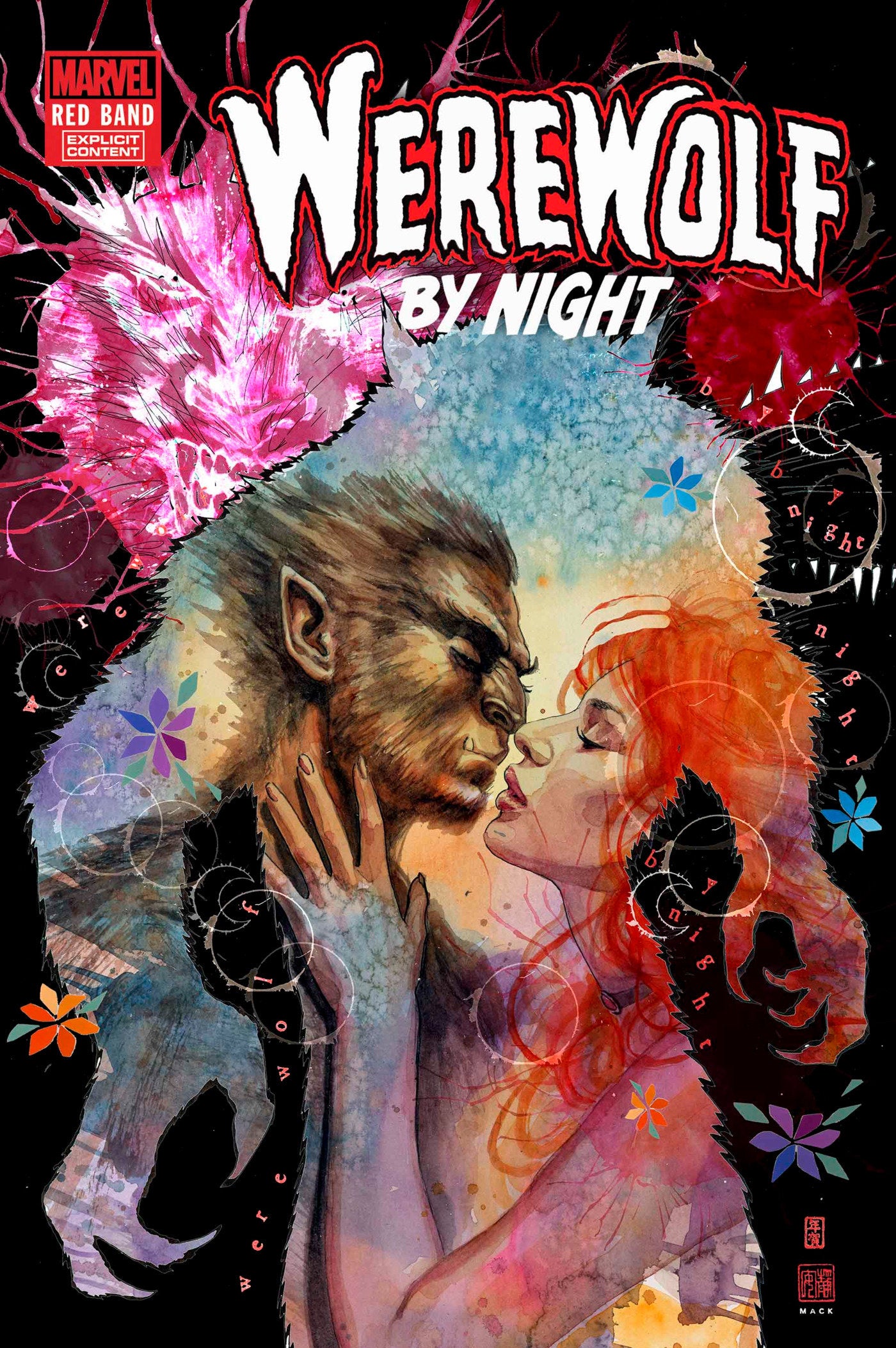 WEREWOLF BY NIGHT: RED BAND #2 1:25 INCV DAVID MACK VARIANT [POLYBAGGED]